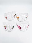 Reusable Cloth Diapers Adjustable Snap Closure One Size  Bundle Of 4
