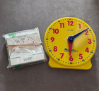 Teaching Clock And Time Matching Set Analog Clock Montessori