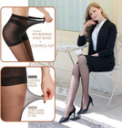 3 Pairs Women s Sheer Tights - 20d Control Top Pantyhose With Reinforced Toes