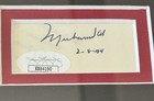 Muhammad Ali Signed framed 16   x 17    Collage Of Ali liston Fight Dated   Signed