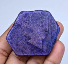 385  00 Ct Natural Nigerian Blue Sapphire Certified Specimen Faceted Rough