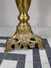 Antique Brass Ornate Candle Holder Candle Stick Large  25  Tall Japanese Design