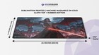 Vampire Playmat   24 x14  Magic The Gathering Commander Mtg Player Card Mat Edh