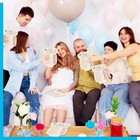 55pcs Baby Shower Games - Guess Who Mommy Or Daddy Cards For All Genders
