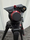 Manfrotto 504hd Fluid Video Head 536 Mpro Carbon Fiber Tripod Kit W  Case