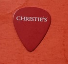 Christie s Guitar Pick Crossroads Guitar Auction Clapton   Friends 6 24 04
