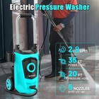 Electric Pressure Washer 4300 Psi Max 2 8 Gpm Portable Electric Power Washer