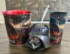 Star Wars Revenge Of The Sith Movie Popcorn Bucket Tin Souvenir Darth Vader Cup 
