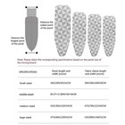 Ironing Board Cover Scorch Resistant Thick  Ironing Board Padded Cover 