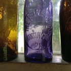 Huntingdon pa The Reiners Co Scarce 1890s Amethyst Blob Beer Bottle With Closure