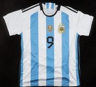 Julian Alvarez Argentina National Team Signed Adidas Jersey  beckett Hologram 