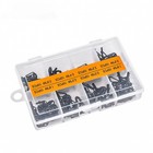 80x 8 Sizes Ceramic Fishing Rod Guide Tips Top Eye Rings Line Repair Kits Usa