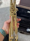 Vintage Getzen 300 Series Trumpet With Attachments  Case  And Accessories