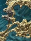 Victorian Style Ornate Cast Brass Display Easel 14 5 
