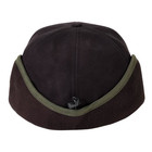 Pioneer Seed  black  Twill Fleeced  ear   Trademark Logo Cap Hat  brand New 
