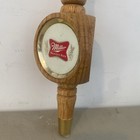 Vintage Wood Miller High Life Beer Tap Handle Knob 12    Pub Bar Brewing 3 Sided