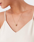 14k Gold Plated Cz Minimalist Dainty Pendant Necklace   Gold Necklace For Women