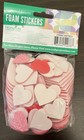 Textured Foam Craft Hearts Self-sticking Valentine   s Day 60  Pieces Bnip