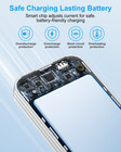 With Ac Socket For Fast Charging  It Comes With A Dual-wire Digital Display Powe