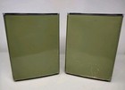 Vintage Lincoln Beautyware Mcm Green Metal Kitchen Flour   Sugar Canister Set