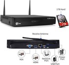 Wireless Security Camera System 1080p 4ch Dvr 4 Cameras 1tb Hdd Night Vision