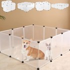 Durable Portable Pet Playpen Puppy Dog Fences Gate Indoor Outdoor Fence Exercise