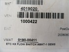 0190-00411   Amat Etc Hx Flow Switch Amat-1 Gems Rfs 24 Vdc   Applied Materials