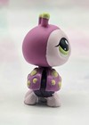 Littlest Pet Shop Authentic   1873 Cream Purple Yellow Ladybug Yellow Eyes Rare