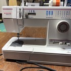 Singer 9410 Sewing Machine Serviced Oiled Lubricated With Pedal   Stitch Sample