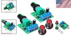 2pcs Pwm Dc Motor Speed Controller 1 8v-12v 2a Adjustable Control Switch
