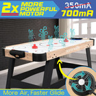 58in Powered Air Hockey Table Upgraded 700ma 12v  Inline Power Switch  Battery F