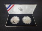 2018 Wwi Centennial Proof Silver Dollar   Marine Corps Medal Set W  Box   Coa