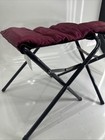 Lot Of 2 Padded Folding Camping Stool  16 Inch Tall Portable Folding Stool