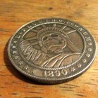 1890 Statue Of Skull Lady  Hobo Nickel Coin  Abstract Art Craft Decoration Gift