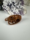 Shrimp Netsuke Hand Carved Signed Masamitsu Japanese Boxwood Ebi  Antique