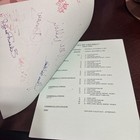 All My Children Cast Signed Full Script Show 8496 2002 Abc