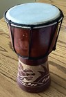 Fiji -wooden Tribal Drum - Hand Carved