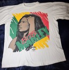  1990 s Bob Marley  Vtg Africa Jamaica Reggae Concert Tee T-shirt  xl  80 s 90 s