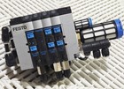 Festo Cpv-14-vi 4-position Valve Terminal W  Cpv14-ge-mp-4 Node 24vdc