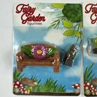 New Fairy Garden Figurines Gnome Figure Greenbrier Mini Bench Elf Frog Welcome