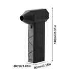130000rpm 52m s Mini Jet Turbo Fan Electric Air Blower Duster Cleaner W battery