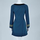 Tos Female Duty Blue Dress Cosplay The Original Series Starfleet Uniform Costume