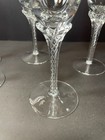 Champagne Flutes Air Twist Stem Hand Blown Set Of 6 Toasting Wedding Glasses