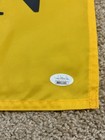 Jack Nicklaus Signed Official Open Undated Flag Proof Jsa Coa Hof Authentic