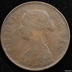Newfoundland 1 Cent 1876h  Coin  Inv c891