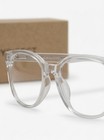 Hepburn C3 Clear Eyeglasses 55-16-140 With Prescription Lenses   Case
