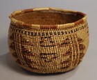 Antique N  Californa Karuk Or Yurok Twined American Indian Basket C  1900