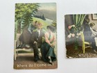 3 Vintage Antique Victorian Rppc  Color Valentine s Day Post Cards Love Is Blind