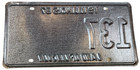 1987 Illinois Special Event License Plate 137 Springfield Capital Airport Decor