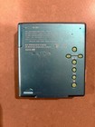 As-is Sony Mz-e520 Walkman Portable Md Player - Blue
